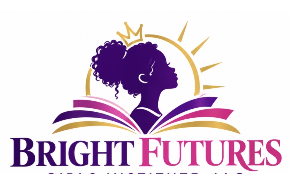 Bright Futures Girls Institute logo and tagline